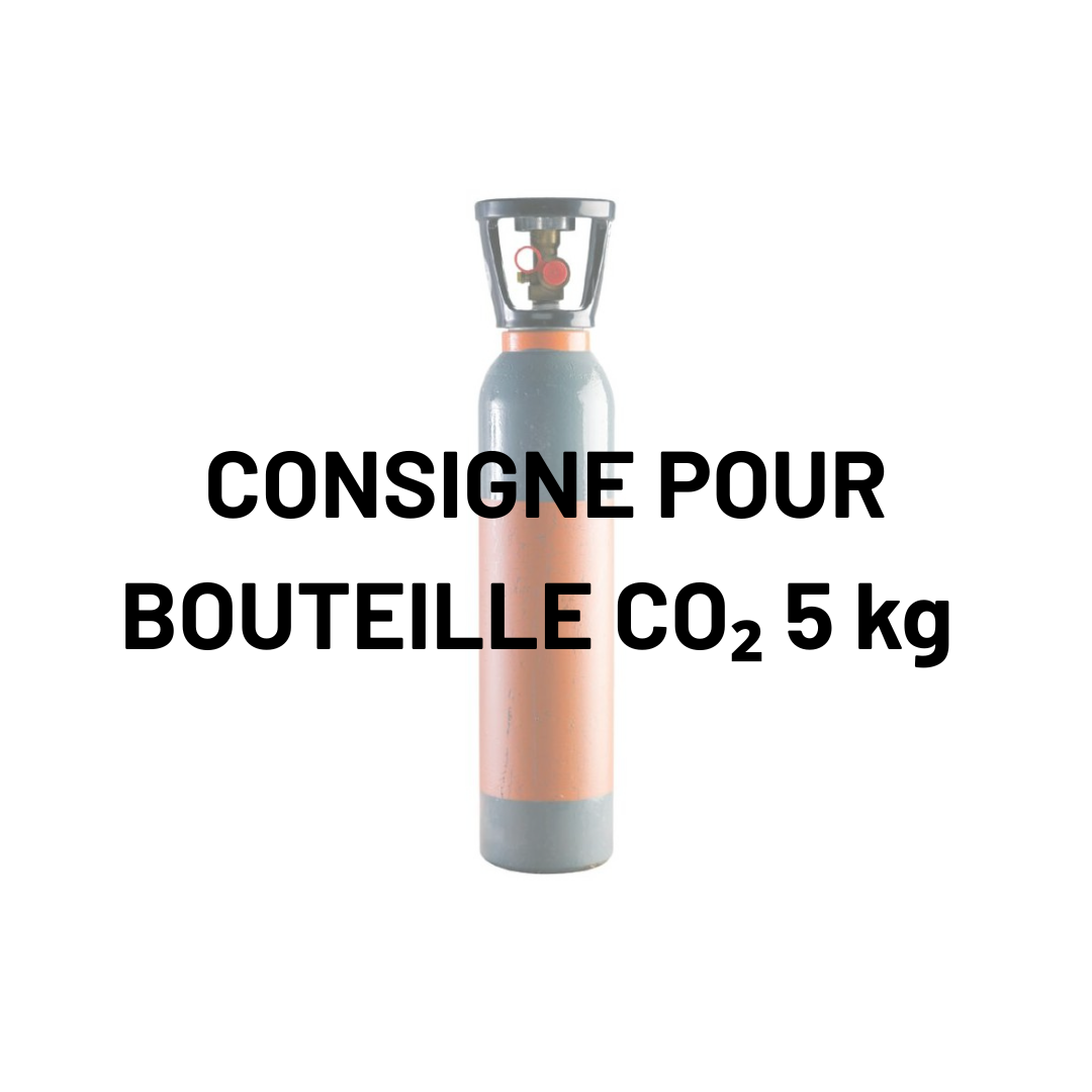 Consigne pour bouteille CO₂ 5 kg - remboursable